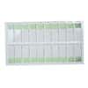 Dynalon Microscope Slide Tray, PVC, Holds 20 Slides; 10/Pk
