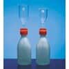 Dynalon Adjustable-Volume Dispenser Bottle, LDPE/PMP, 250mL; 10/CS