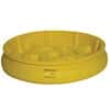 Eagle 1614 Single-Drum HDPE Spill Tray, 31" Diameter, 10 gal