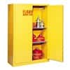 Eagle 1947X Flammable Liquid Safety Cabinet, Manual Close, 2 Doors, 45 Gal