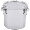 Eagle Stainless Storage Tank with Clip-Down Cover, Stainless Steel, 5.2 Gal