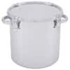 Eagle Stainless Storage Tank with Clip-Down Cover, Stainless Steel, 9.5 Gal