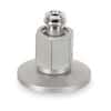Edwards C105-01-109 Vacuum Pump Fittings, 316L SS adapter, NW 16 to 1/4"VCR(F)