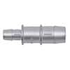 Eldon James Hose Barb Fitting, Straight Reducer, Stainless Steel, 3/4" ID x 1/2" ID; 1/Each