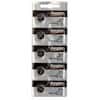 Energizer 386/301 Silver Oxide Button Cell Batteries, 110 mAh, 1.5 V, 5/Pk