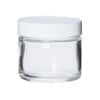 Environmental Express Straight-Side Glass Jar, Level 3, Clear, 125 mL; 24/CS