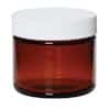 Environmental Express Straight-Side Glass Jar, Level 3, Amber, 125 mL; 24/CS