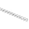Excelon Braid-Reinforced Silicone Tubing, 0.187" ID x 0.447" OD; 25 Ft