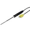 Extech 871515 Type-K, Standard Probe, Mini-Connector, 4" L, 0.126" Dia, Grounded