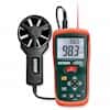 Extech AN200 EasyView CFM/CMM Vane Thermoanemometer with IR Thermometer,