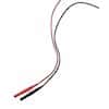 Fluke TL28A Test Leads, Serrated Copper Clips, Cat I 30 V, 10 A