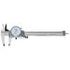 Fowler 52-008-050-0 Dial Cal Plus Dial Calipers, White Face; 0 to 6 inch