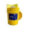 Fytertech Spilfyter Grab & Go Hazmat Bucket Spill Kit, Absorbs 4 gallons