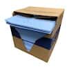 Fytertech Spilfyter Premium Oil-Only Blue Spill Pad, Medium-Weight, 16" x 18", 100/Case
