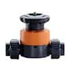 GF Signet 161.514.617 Type 514 PVC Manual Diaphragm Valve, 2"