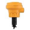 GF Signet 3-2537-1C-P0 Paddlewheel Flow Sensor, pulse divider/dry contact, PP, 0.5-4"