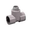 GF Signet PV8T012F Installation Fittings, tee pvc80 for 1.25" ID pipe