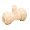 GF Signet SFMT005 Installation Fittings, tee pvdf for 1/2" ID pipe