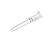 Glas-Col 099C S71 Tissue Homogenizing System Glass Tube; 2 mL volume, tapered side 04368-33