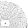 Graphic Controls 10" Circular Chart Recorder Paper, 0 to 600 Uniform Spacing, No Units, 24 Hours, 60/Box