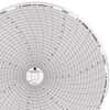Graphic Controls 8" Circular Chart Recorder Paper, -50 to 50 Uniform Spacing, No Units, 7 Days, 60/Pack