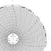 Graphic Controls 6" Circular Chart Recorder Paper, 0 to 100 Uniform Spacing, No Units, 7 Days, 60/Box