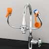 Guardian Equipment G1101 Faucet-Mount Personal Eyewash with gooseneck-mounted outlets