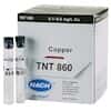 Hach TNT860 TNTplus® Spectrophotometer Chemistry, Copper, 0.1 to 8.0 mg/L; 25/PK