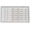 Hamilton Microliter Low-Volume Syringe for Agilent GC Autosampler, Cemented Needle, Conical Tip, 10 µL, 23s G; 6/Pk