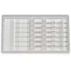 Hamilton Microliter Low-Volume Syringe for Agilent GC Autosampler, Cemented Needle, Conical Tip, 10 µL, 23s-26s G; 1/Ea