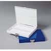 Heathrow Scientific Polystyrene Slide Holder, Blue, Holds 100 Slides, 75 x 25 mm