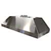 HEMCO Island Canopy, Stainless Steel, 72" W
