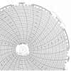 Honeywell Chart Paper, 10", 0-100, 7 Day; 100/Pk