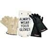 Honeywell GK011Y9 Salisbury Insulated Glove Kit, Class 0, Yellow, 11"L, Size 9; One Pair