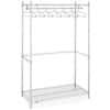 ICI Quick Ship Garment Rack, Stainless Steel, Upright, 24" x 36" x 74"