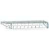 ICI Quick Ship Garment Rack, Stainless Steel, Wall Mount, 24" x 36" x 7.5"