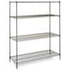 ICI Quick Ship Stationary Wire Shelving, Epoxy Coated; 18" D, 72" W, 74" H