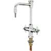 ICI Quick Ship Mixing Faucet, Four-arm Handle, with Vacuum Breaker