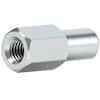 Idex High-Pressure Adapter Body, SS, 1/16" to 1/32" OD Tubing, 10-32 to M4