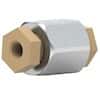 Idex Biocompatible Inline Solvent Filter Assembly, PEEK/SS, 0.5 µm, 1/16" OD Tubing, 10-32 Coned; 1/EA