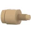 Idex Nonmetallic Inline Check Valve, Inlet, 1 psi, 0.02" ID, 1/4-28 (F) to 1/4-28 (M) Flat Bottom; 1/EA