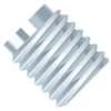 Idex Super Flangeless™ FlushNut™, 316 SS, 1/32" or 1/16" OD Tubing, 1/4-28 Flat Bottom; 1/EA