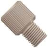 Idex LiteTouch® Nut, Short, Natural PEEK, 1/8" OD Tubing, 1/4-28 Coned; 1/EA