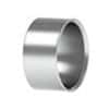 Idex Super Flangeless™ TinyTight Locking Ring, 316 SS, 1/16" OD Tubing, 6-40 Flat Bottom; 1/EA