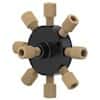 Idex Manifold Assembly, PEEK, 9 Port, 1/16" OD Tubing; 1/EA