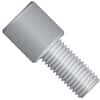 Idex Super Flangeless™ Nut, Standard Knurl, Gray POM, 1/32" or 1/16" OD Tubing, 1/4-28 Flat Bottom; 1/EA