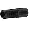 Idex Super Flangeless™ Nut, Headless, Black PPS, 1/16" OD Tubing, M6 Flat Bottom; 1/EA