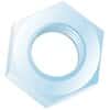 Idex Lock Nut for 1/4-28 Flangeless Fittings, White Acetal; 1/EA