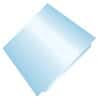 Idex Flangeless Ferrule, Short, Natural ETFE, 1/8" OD Tubing, 1/4-28 Flat-Bottom; 10/PK