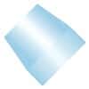 Idex Flangeless Ferrule, White ETFE, 2.0 mm OD Tubing, 1/4-28 or M6 Flat-Bottom; 10/PK